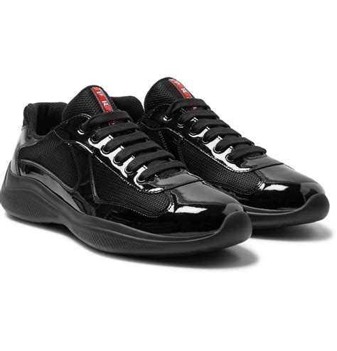 prada black sneakers men.